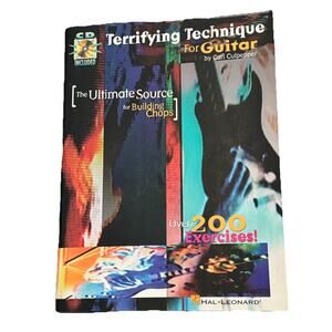 Terrifying Techniques For Guitar Standard Notation TAB Song Book Hal Leonard